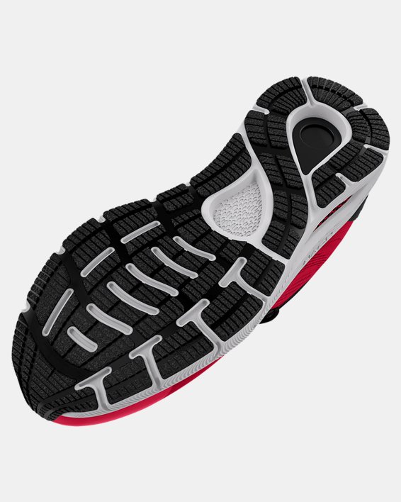 Boys' Grade School UA HOVR™ Sonic 5 Running Shoes, Red, pdpMainDesktop image number 4